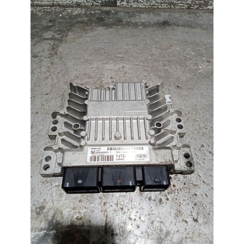 Recambio de centralita motor uce para ford c-max (dm2) 1.8 tdci referencia OEM IAM 7M5112A650AUD 5WS40582DT 7JTD J38AC