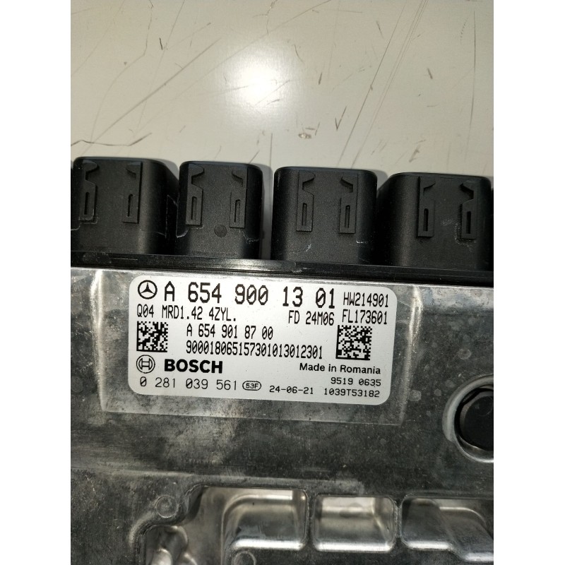 Recambio de centralita motor uce para mercedes-benz cla shooting brake (x118) cla 200 d (118.612) referencia OEM IAM A6549001301