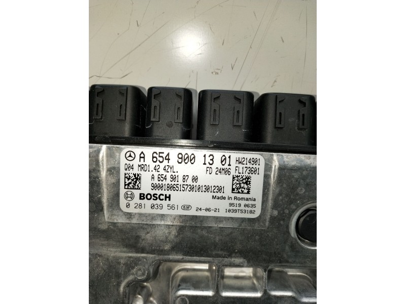 Recambio de centralita motor uce para mercedes-benz cla shooting brake (x118) cla 200 d (118.612) referencia OEM IAM A6549001301