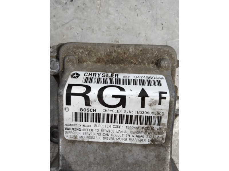Recambio de kit airbag para chrysler voyager (rg) 3.3 lx grand voyager referencia OEM IAM 04748604AA  