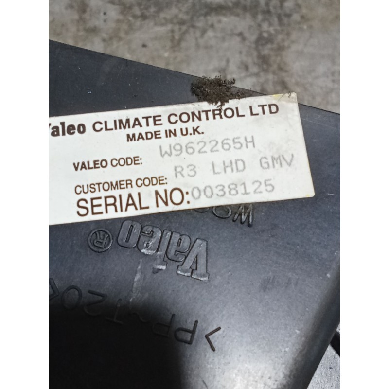 Recambio de motor calefaccion para rover 200 ii hatchback (rf) 220 d/sd referencia OEM IAM W962265H 0038125 