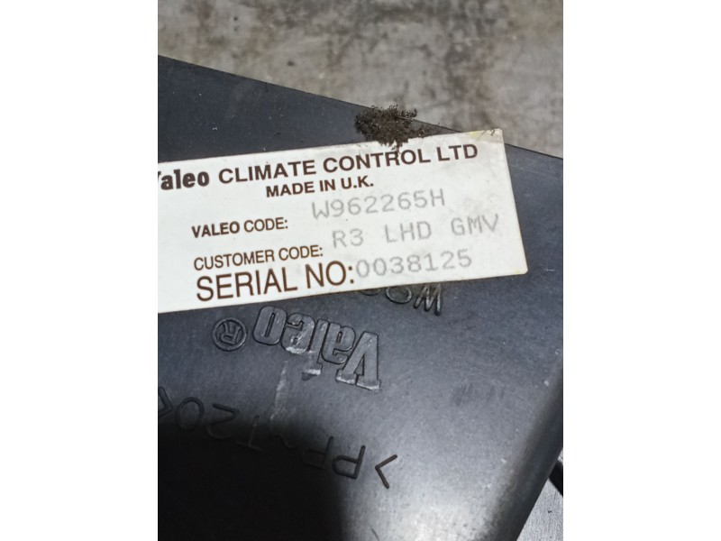 Recambio de motor calefaccion para rover 200 ii hatchback (rf) 220 d/sd referencia OEM IAM W962265H 0038125 