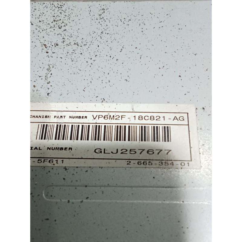 Recambio de sistema audio / radio cd para ford c-max (dm2) 1.8 tdci referencia OEM IAM 7M5J18C939CX VP6M2F18C821AG 