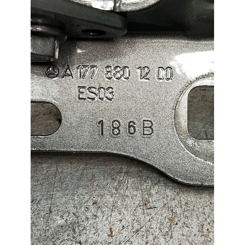 Recambio de bisagra capot para mercedes-benz cla shooting brake (x118) cla 200 d (118.612) referencia OEM IAM A1778801200 DERECH