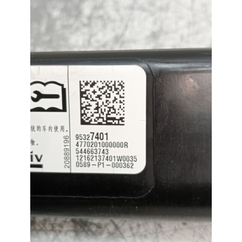 Recambio de airbag cortina delantero derecho para opel mokka / mokka x (j13) 1.4 (_76) referencia OEM IAM 95327401 4770201000000