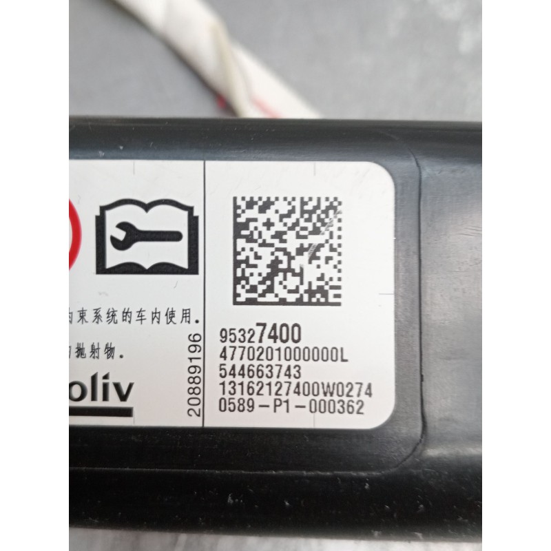 Recambio de airbag cortina delantero izquierdo para opel mokka / mokka x (j13) 1.4 (_76) referencia OEM IAM 95327400 47702010000