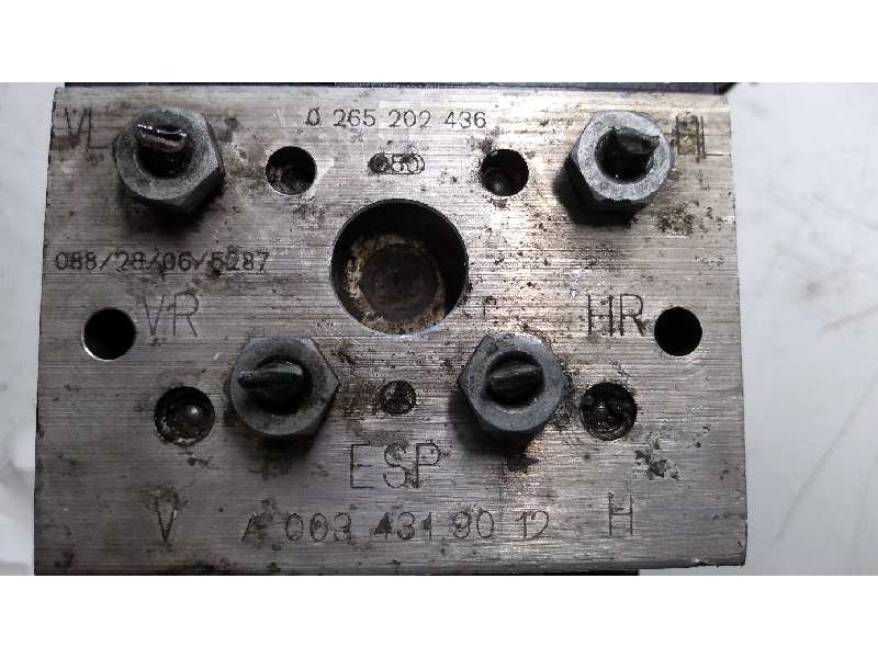 Recambio de abs para mercedes clase clk (w208) coupe 3.2 v6 18v cat referencia OEM IAM 0265202436 A0034319012 