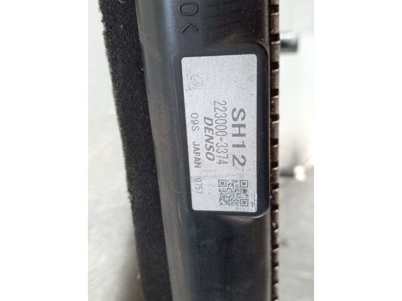 Recambio de radiador agua para mazda 3 (bm, bn) 2.2 d referencia OEM IAM 2230003374  