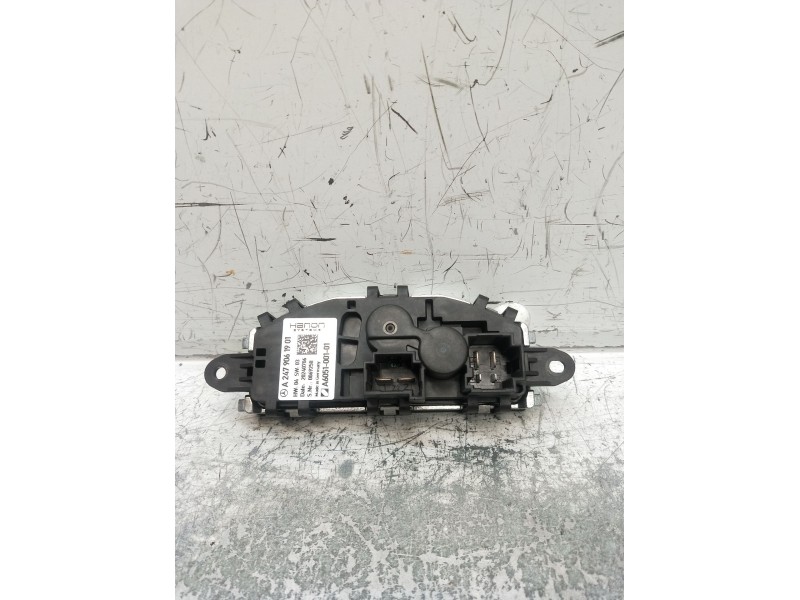 Recambio de resistencia calefaccion para mercedes-benz cla shooting brake (x118) cla 200 d (118.612) referencia OEM IAM A2479061