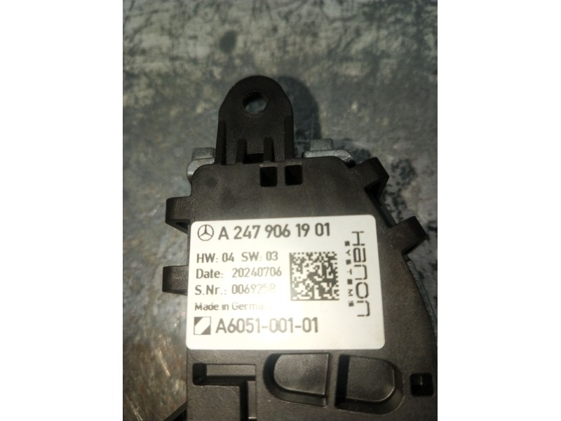 Recambio de resistencia calefaccion para mercedes-benz cla shooting brake (x118) cla 200 d (118.612) referencia OEM IAM A2479061