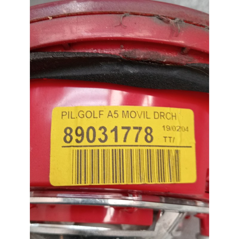 Recambio de piloto trasero derecho interior para volkswagen golf v variant (1k5) 1.9 tdi referencia OEM IAM 89031778  