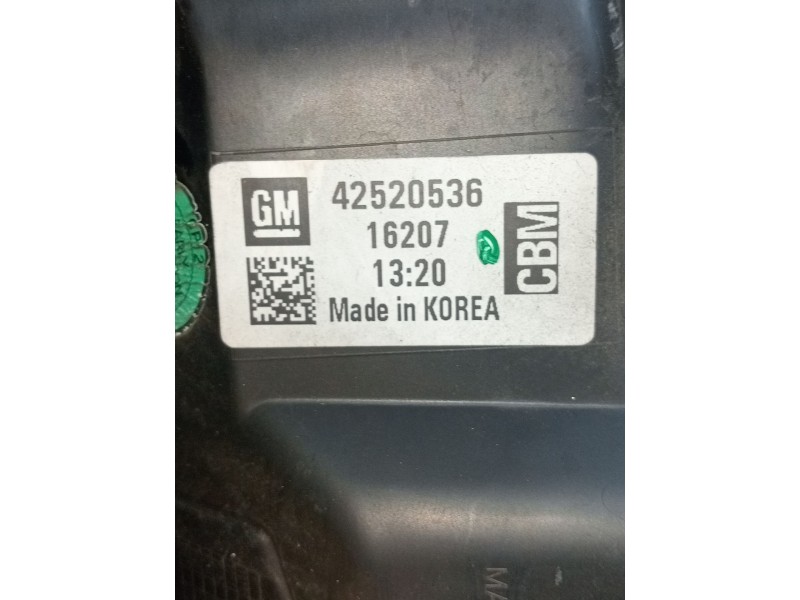 Recambio de faro izquierdo para opel mokka / mokka x (j13) 1.4 (_76) referencia OEM IAM 42520536  
