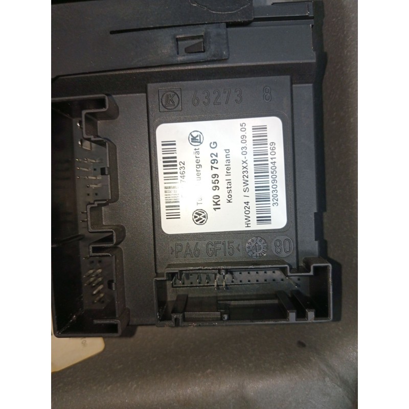 Recambio de elevalunas delantero derecho para volkswagen golf v variant (1k5) 1.9 tdi referencia OEM IAM 1K0959702K 5P 