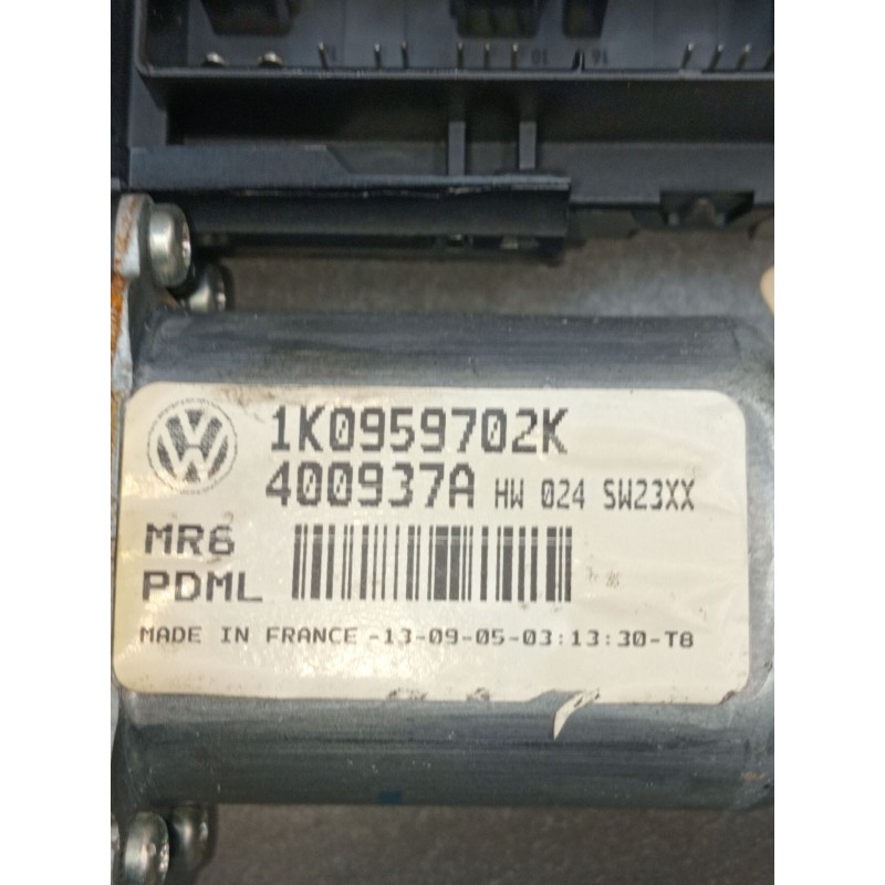 Recambio de elevalunas delantero derecho para volkswagen golf v variant (1k5) 1.9 tdi referencia OEM IAM 1K0959702K 5P 