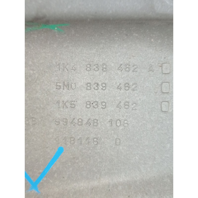 Recambio de elevalunas trasero derecho para volkswagen golf v variant (1k5) 1.9 tdi referencia OEM IAM 1K4839462A 5P 5M0839462