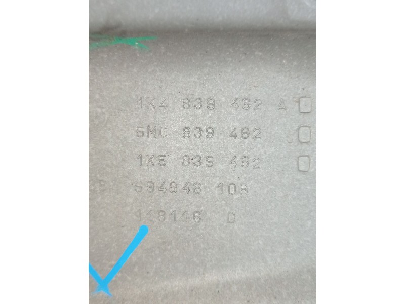 Recambio de elevalunas trasero derecho para volkswagen golf v variant (1k5) 1.9 tdi referencia OEM IAM 1K4839462A 5P 5M0839462