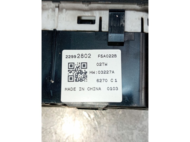 Recambio de mando luces para opel mokka / mokka x (j13) 1.4 (_76) referencia OEM IAM 22992802  