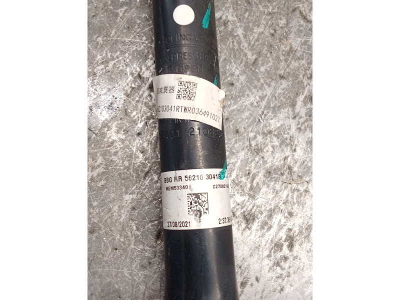 Recambio de amortiguador trasero derecho para dacia spring ev (b6m1) referencia OEM IAM 562103041R  