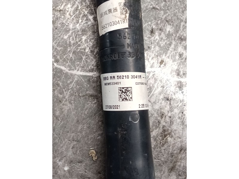 Recambio de amortiguador trasero izquierdo para dacia spring ev (b6m1) referencia OEM IAM 562103041R  