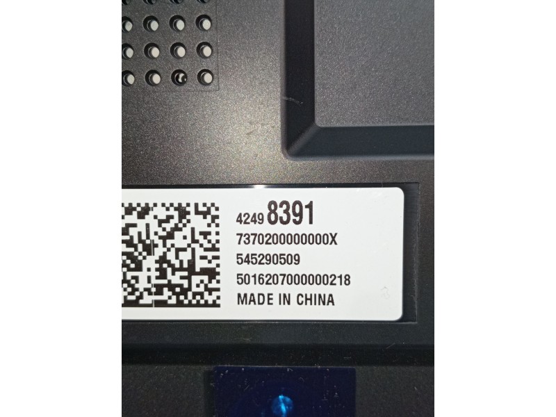 Recambio de pantalla multifuncion para opel mokka / mokka x (j13) 1.4 (_76) referencia OEM IAM 42498391 545290509 50162070000002