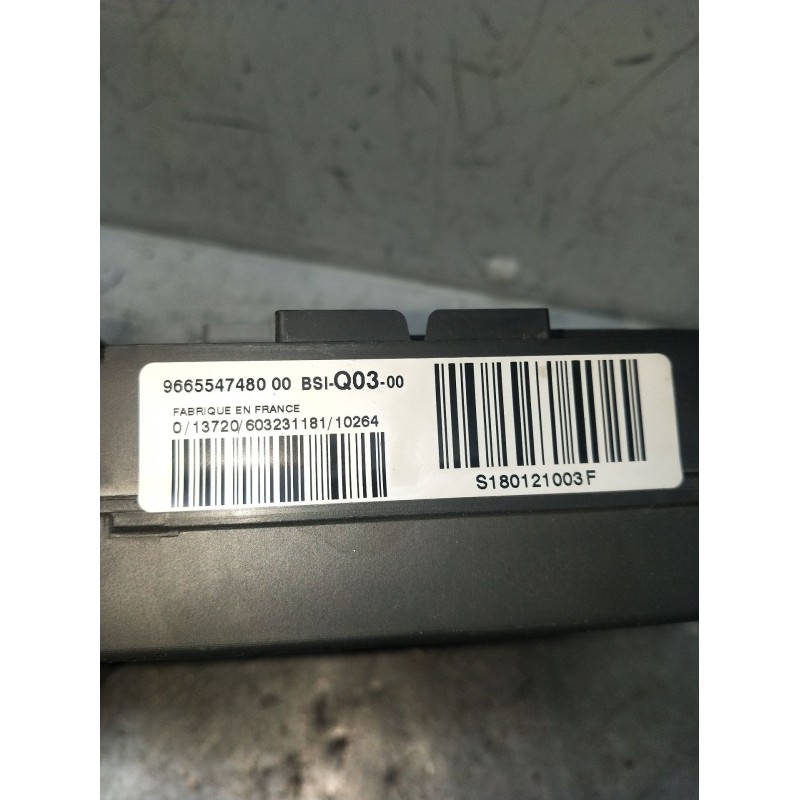Recambio de caja reles / fusibles para citroën c4 i (lc_) 2.0 hdi referencia OEM IAM 9665547480  