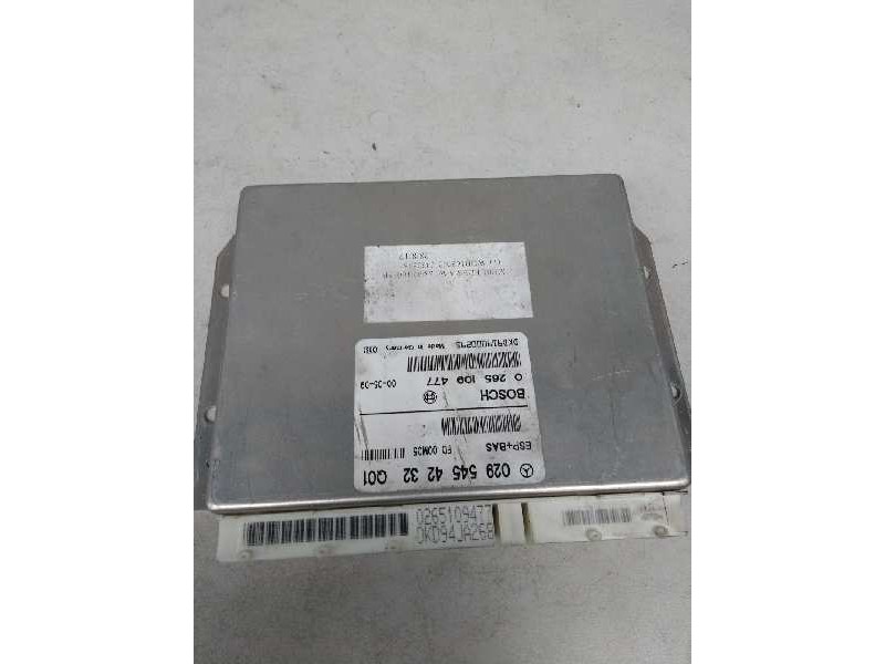 Recambio de centralita abs para mercedes clase a (w168) 1.6 cat referencia OEM IAM 0265109477 0295454232 FD00M05 Q01