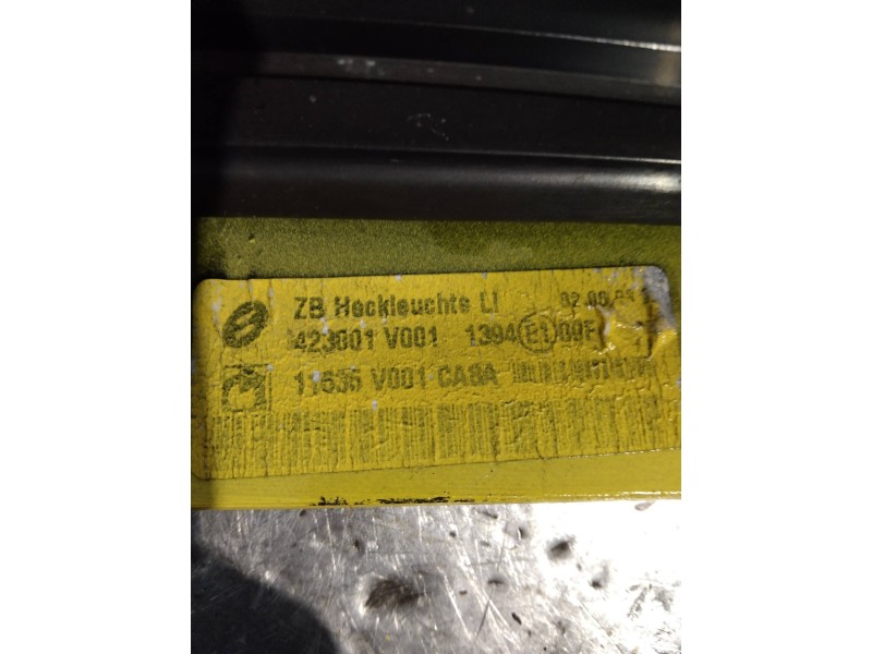 Recambio de piloto trasero izquierdo para smart coupe básico (45kw) referencia OEM IAM 11635V001 423001V001 