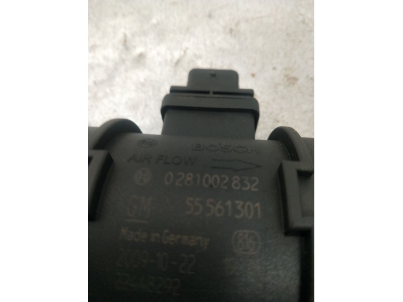 Recambio de caudalimetro para opel zafira / zafira family b (a05) 1.7 cdti (m75) referencia OEM IAM 0281002832 55561301 