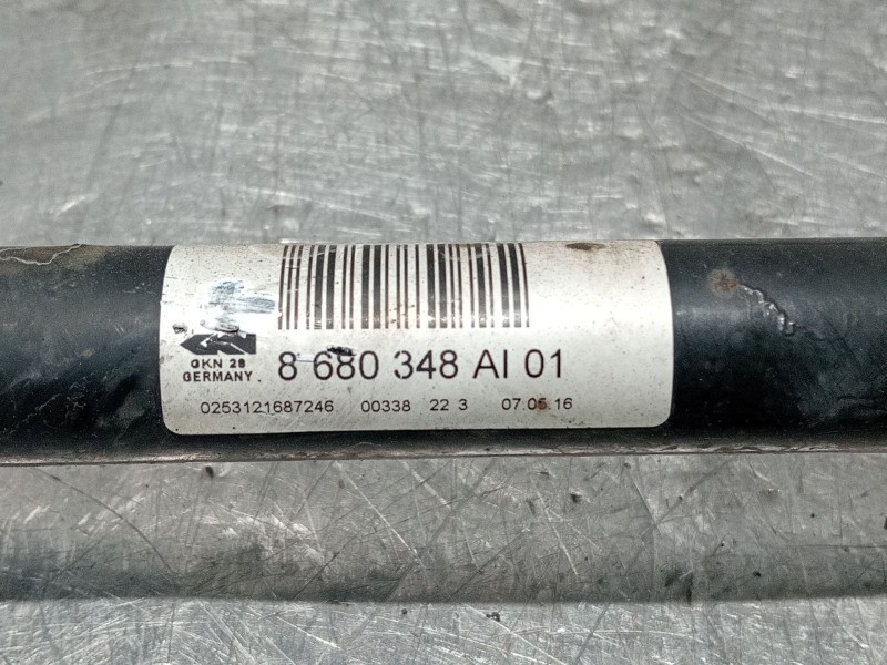 Recambio de transmision trasera derecha para bmw 3 touring (f31) 318 d referencia OEM IAM 8680348AI01  