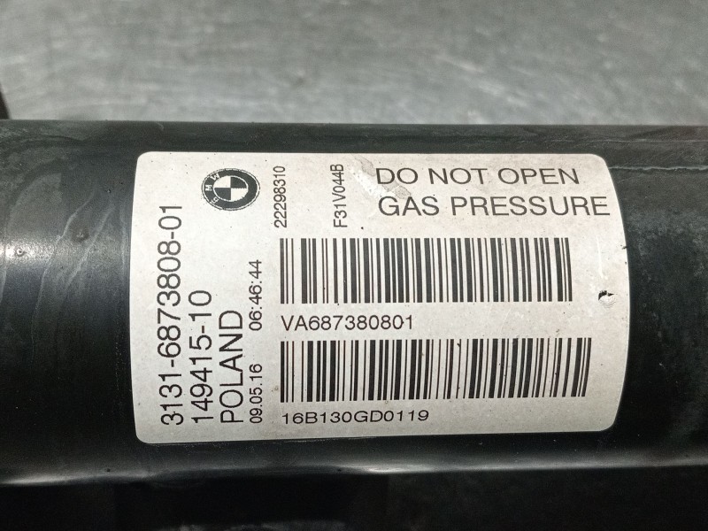 Recambio de amortiguador delantero izquierdo para bmw 3 touring (f31) 318 d referencia OEM IAM 3131687380801 14941510 