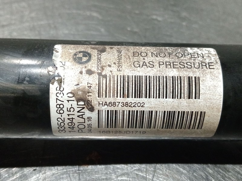 Recambio de amortiguador trasero derecho para bmw 3 touring (f31) 318 d referencia OEM IAM 3352687382202  