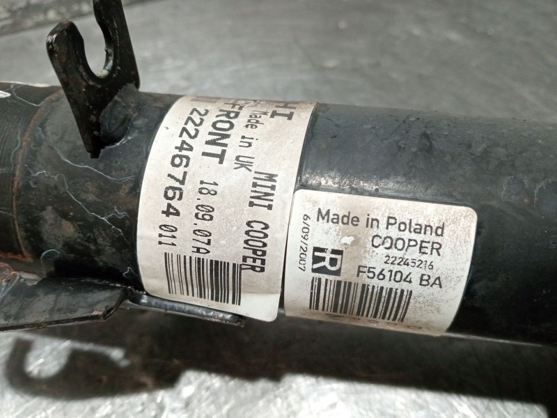 Recambio de amortiguador delantero derecho para mini mini (r56) one referencia OEM IAM 22245216 F56104BA 22246765