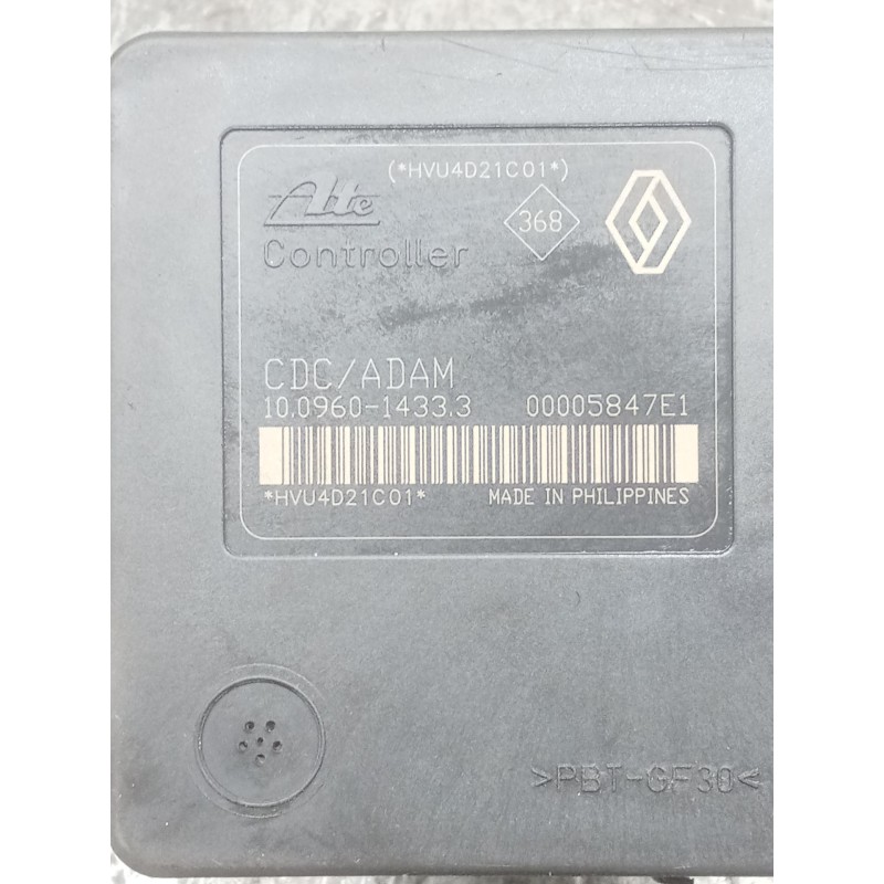 Recambio de abs para renault laguna ii grandtour (kg0/1_) 1.9 dci (kg0g) referencia OEM IAM 10096014333 8200159837E 10020601684
