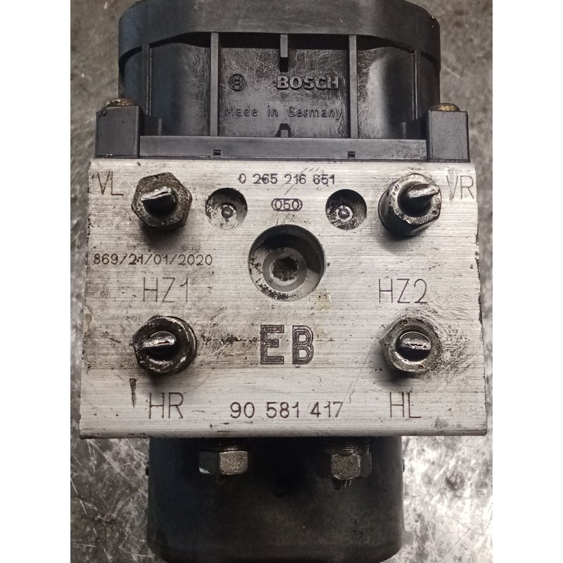 Recambio de abs para opel astra g hatchback (t98) 1.6 16v (f08, f48) referencia OEM IAM 0273004362 0265216651 90581417