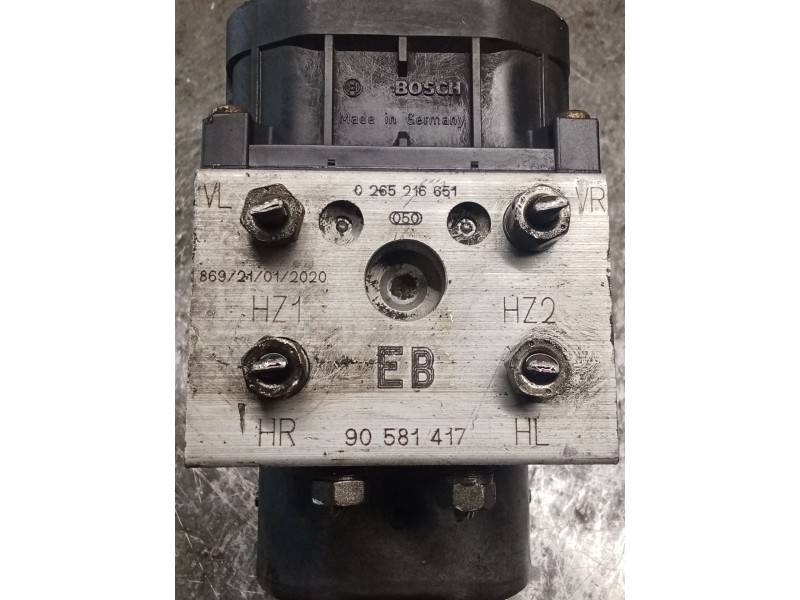 Recambio de abs para opel astra g hatchback (t98) 1.6 16v (f08, f48) referencia OEM IAM 0273004362 0265216651 90581417