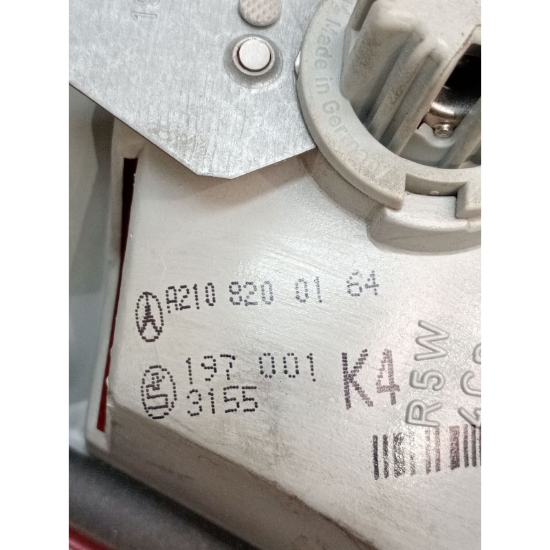 Recambio de piloto trasero izquierdo para mercedes-benz clase e (w210) e 200 (210.035) referencia OEM IAM A2108200164 1970013155