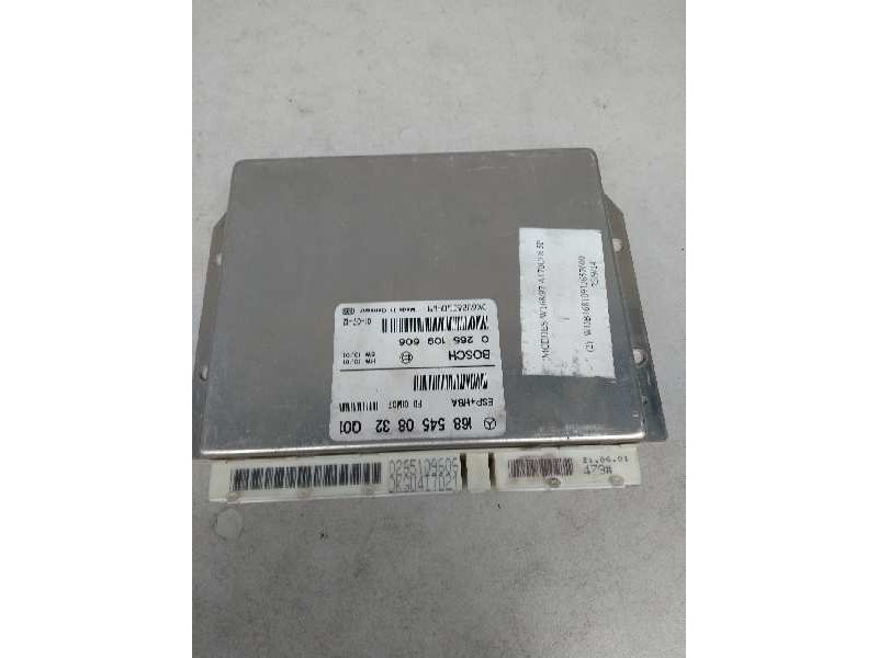 Recambio de centralita abs para mercedes clase a (w168) 1.7 cdi diesel cat referencia OEM IAM 0265109606 1685450832 FD01M07 Q01