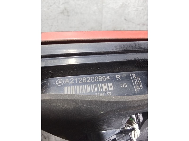 Recambio de piloto trasero derecho interior para mercedes-benz clase e (w212) e 220 cdi / bluetec (212.001, 212.002) referencia 