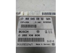 Recambio de centralita abs para mercedes clase a (w168) 1.7 cdi diesel cat referencia OEM IAM 0265109606 1685450832 FD01M07 Q01 2