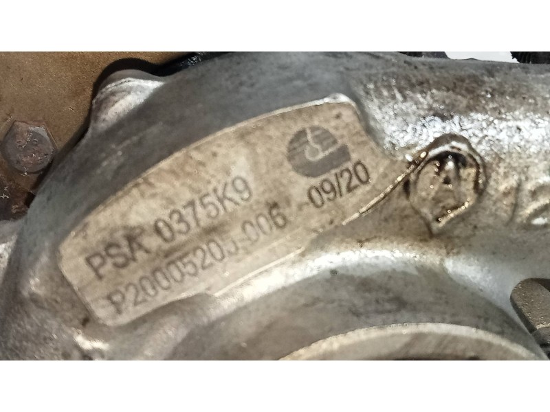 Recambio de turbocompresor para peugeot 407 sw st sport pack referencia OEM IAM 0375K9  