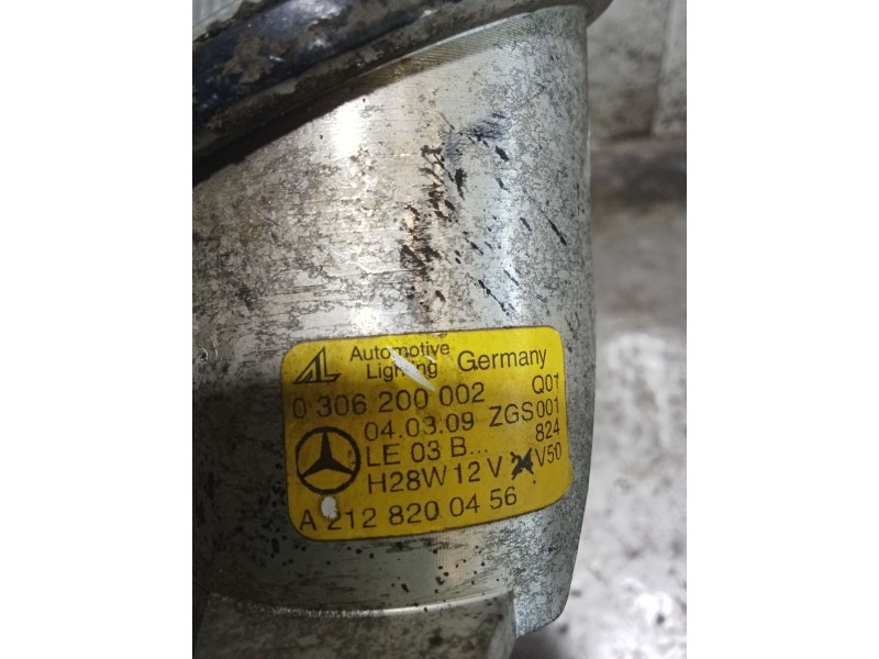 Recambio de faro antiniebla derecho para mercedes-benz clase e (w212) e 220 cdi / bluetec (212.001, 212.002) referencia OEM IAM 