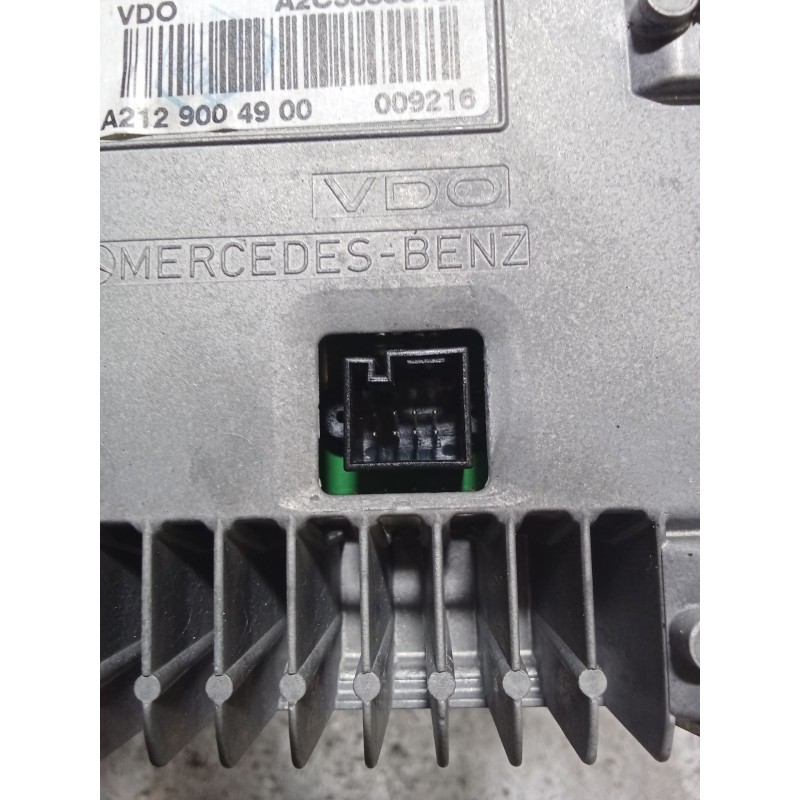 Recambio de pantalla multifuncion para mercedes-benz clase e (w212) e 220 cdi / bluetec (212.001, 212.002) referencia OEM IAM A2