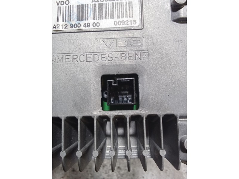 Recambio de pantalla multifuncion para mercedes-benz clase e (w212) e 220 cdi / bluetec (212.001, 212.002) referencia OEM IAM A2