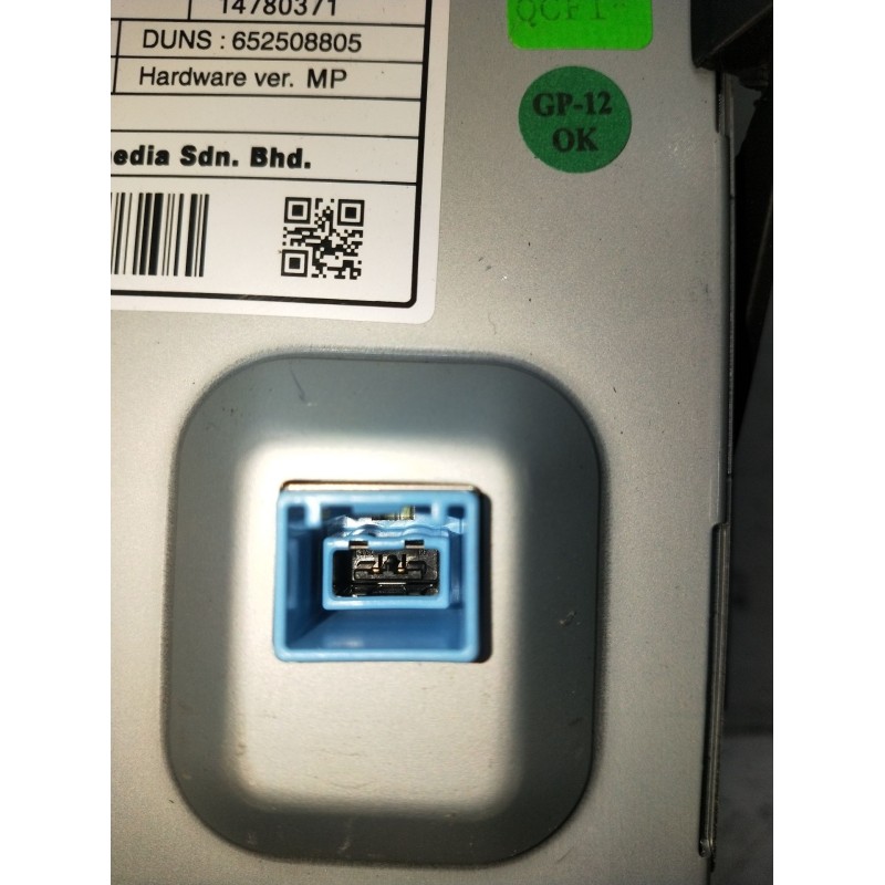 Recambio de pantalla multifuncion para opel astra j sedán 1.6 cdti (69) referencia OEM IAM 95247248 652508805 14780371