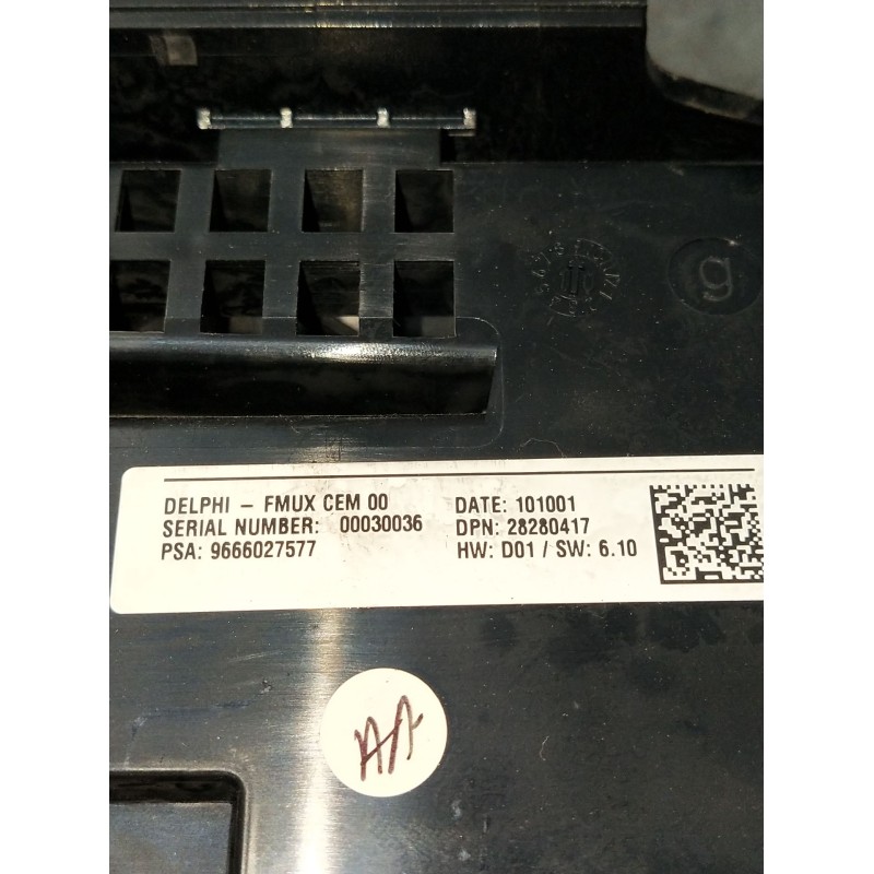 Recambio de mando calefaccion / aire acondicionado para citroën c4 i (lc_) 2.0 hdi referencia OEM IAM 9666027577 00030036 