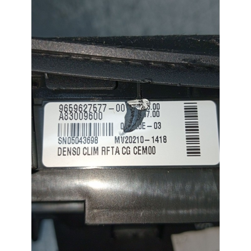 Recambio de mando calefaccion / aire acondicionado para citroën c4 grand picasso i (ua_) 1.6 hdi referencia OEM IAM 9659627577 A