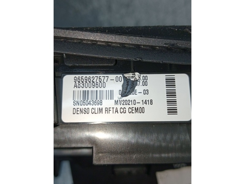 Recambio de mando calefaccion / aire acondicionado para citroën c4 grand picasso i (ua_) 1.6 hdi referencia OEM IAM 9659627577 A