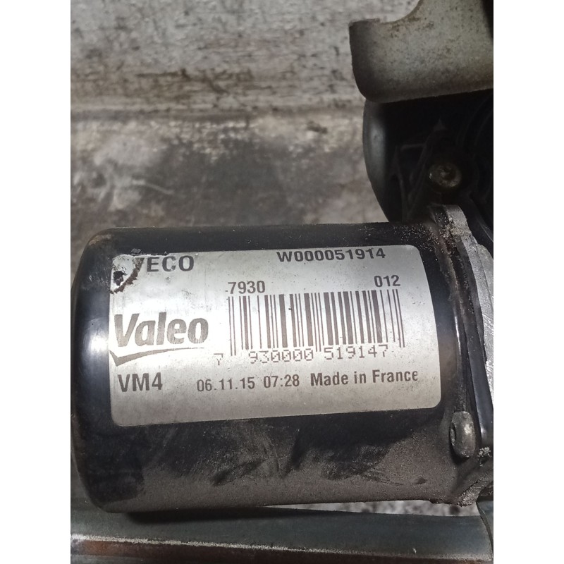 Recambio de motor limpia delantero para iveco daily vi furgoneta 33s13, 35s13, 35c13 referencia OEM IAM 7930000519147 W000051914