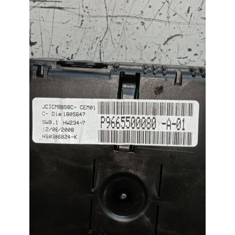 Recambio de cuadro instrumentos para citroën c4 grand picasso i (ua_) 1.6 hdi referencia OEM IAM P9665500080  