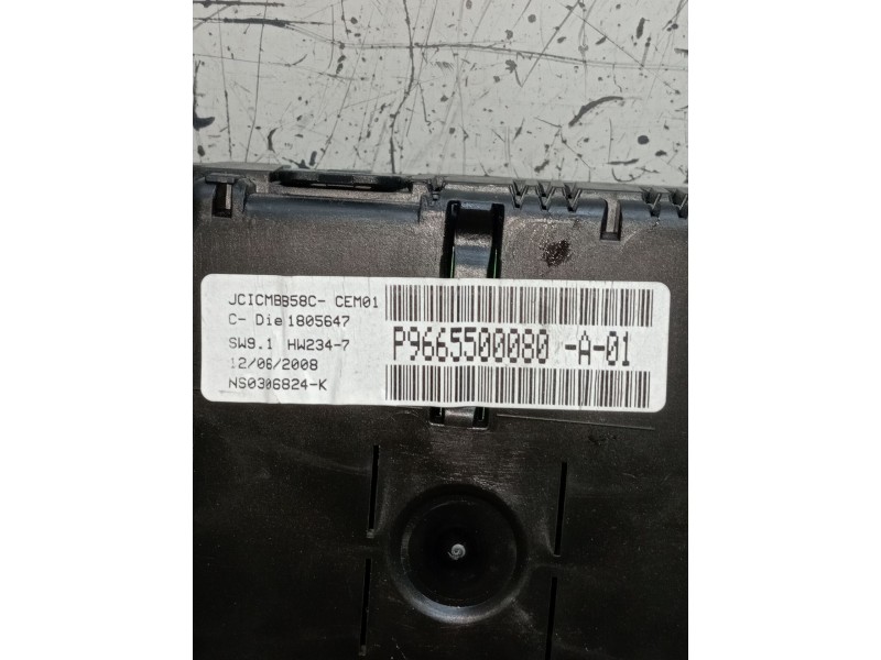 Recambio de cuadro instrumentos para citroën c4 grand picasso i (ua_) 1.6 hdi referencia OEM IAM P9665500080  